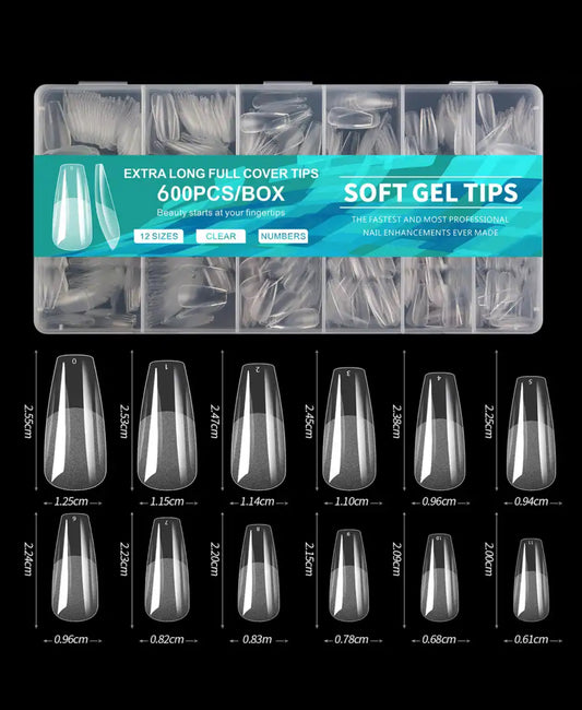 Medium coffin American pose capsules