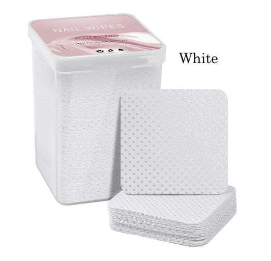 Box of lint-free cotton pads x200